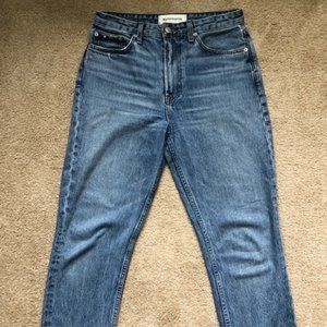 Reformation Cynthia High Rise Jeans size 28
